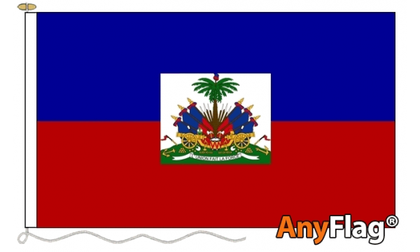 Haiti Crest Custom Printed AnyFlag®